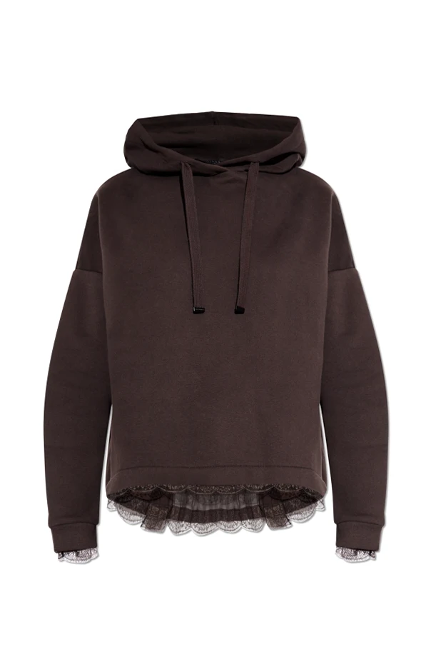 BROWN 'Nia Lace' sweatshirt