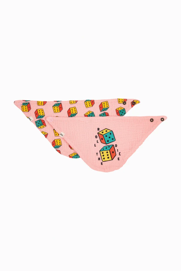 PINK 2-pack bibs