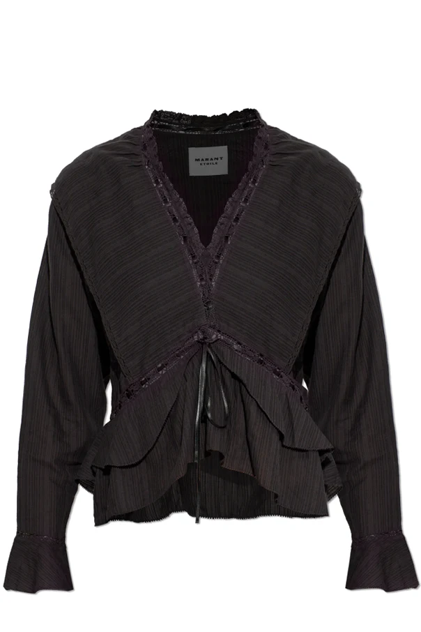 CZARNY Top `Damienne`