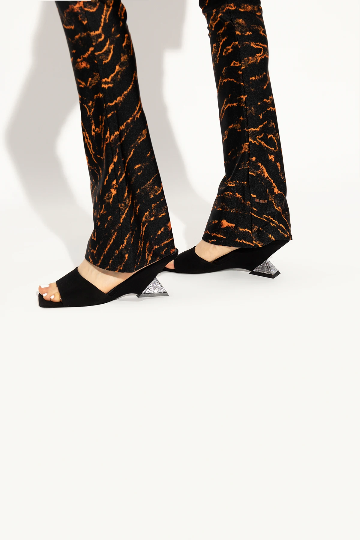 ‘Cheope’ heeled mules