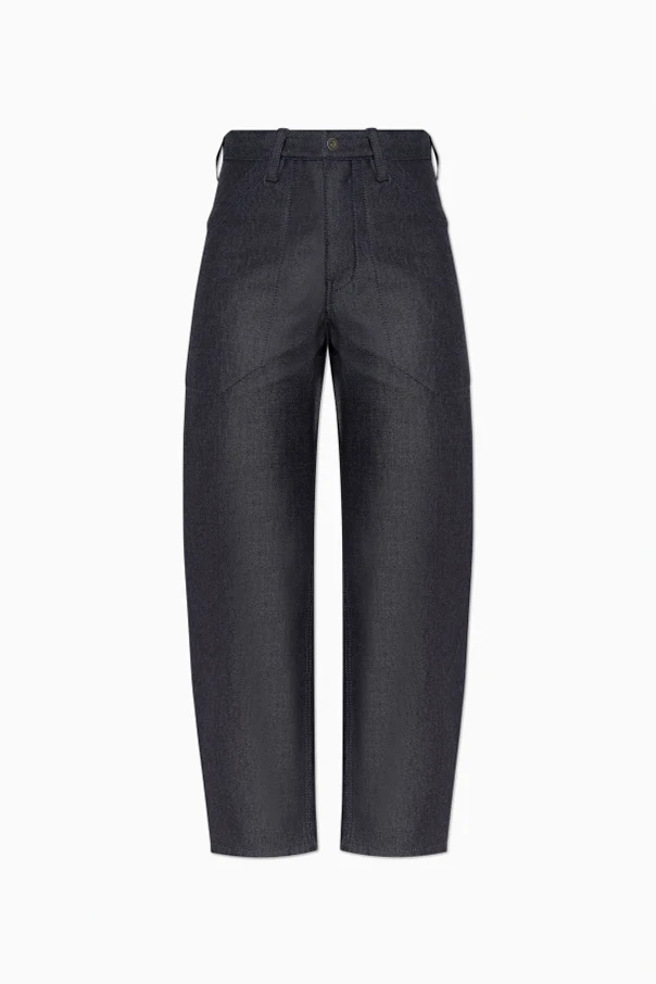 NAVY BLUE Wide-leg jeans