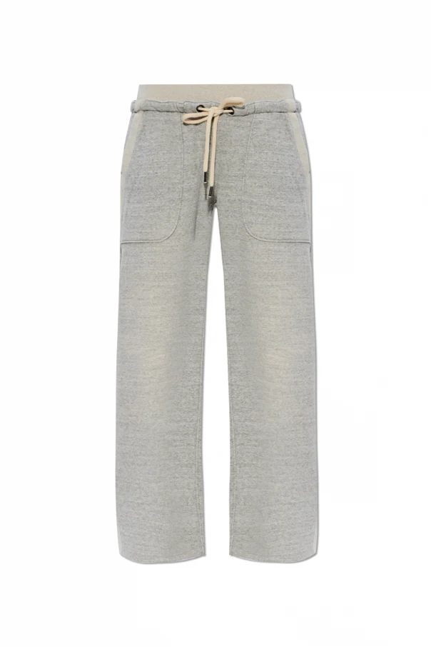 GREY Wide-leg sweatpants