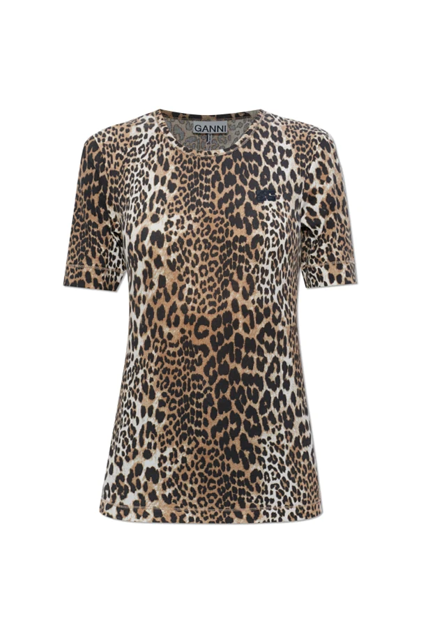 BEIGE T-Shirt mit Aufnäher