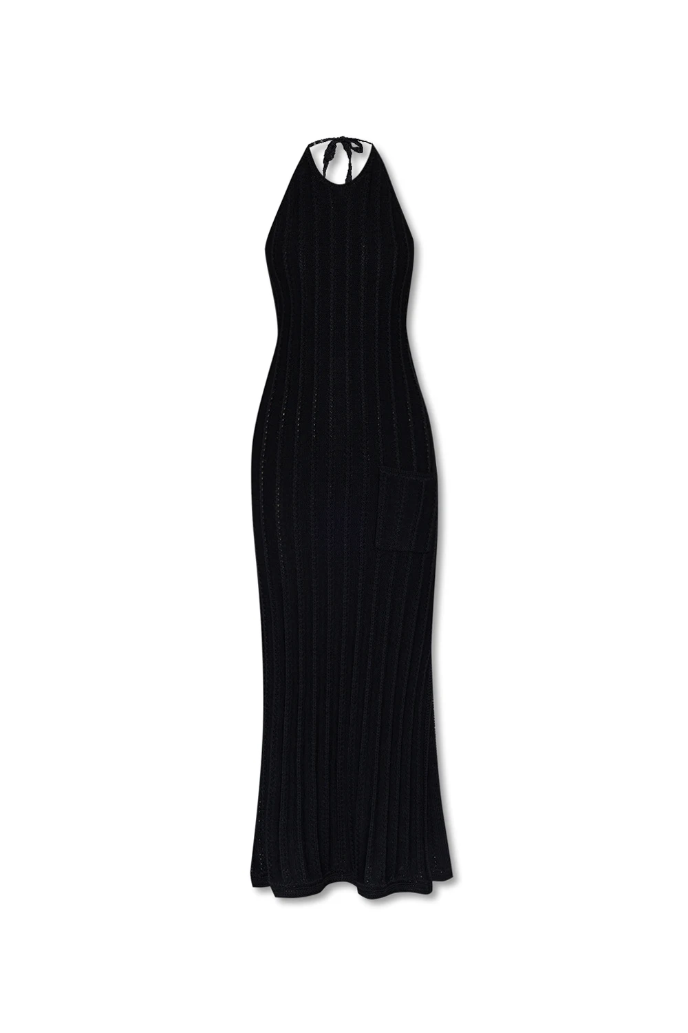 Dress with denuded back