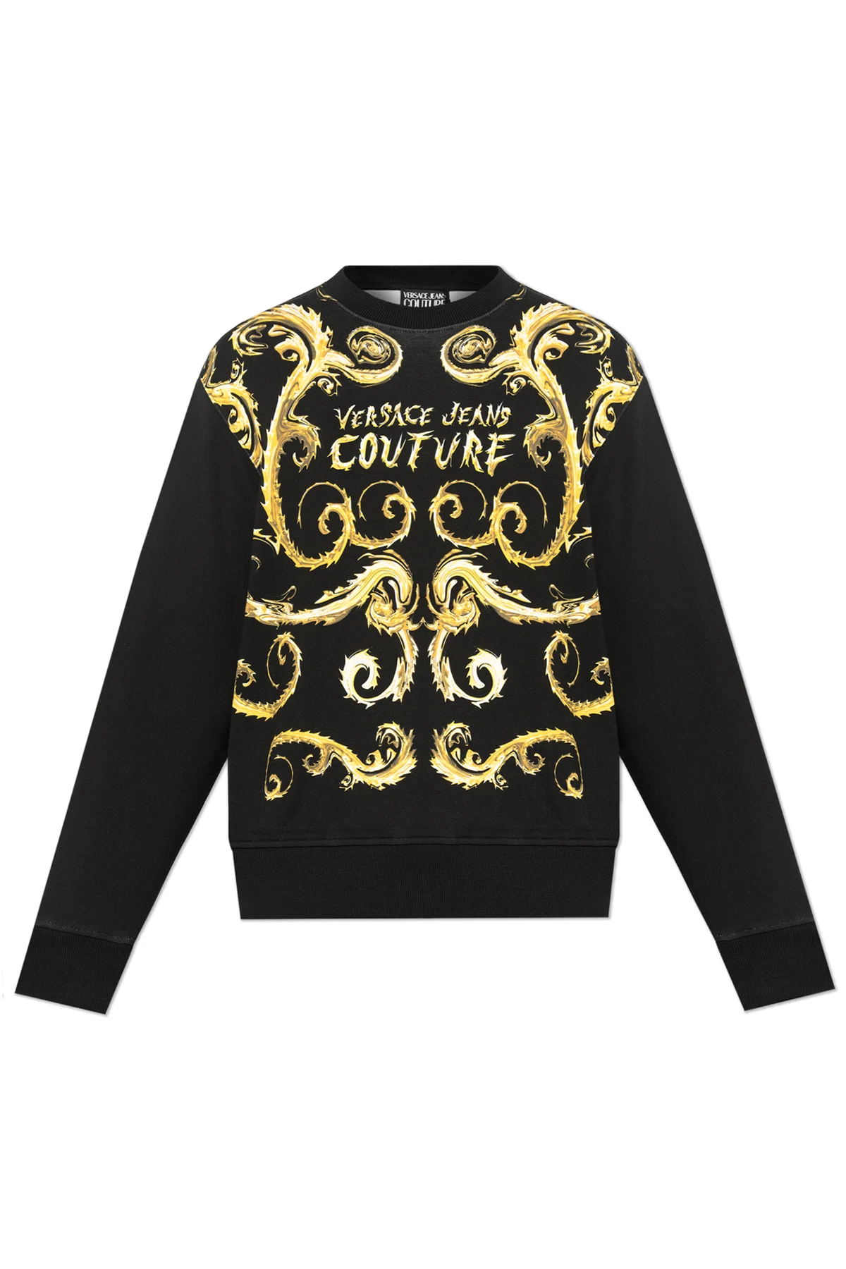Sweatshirt with Barocco motif