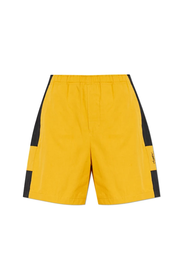 GELB Shorts mit Logo