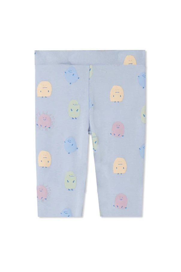 BLUE Cotton leggings