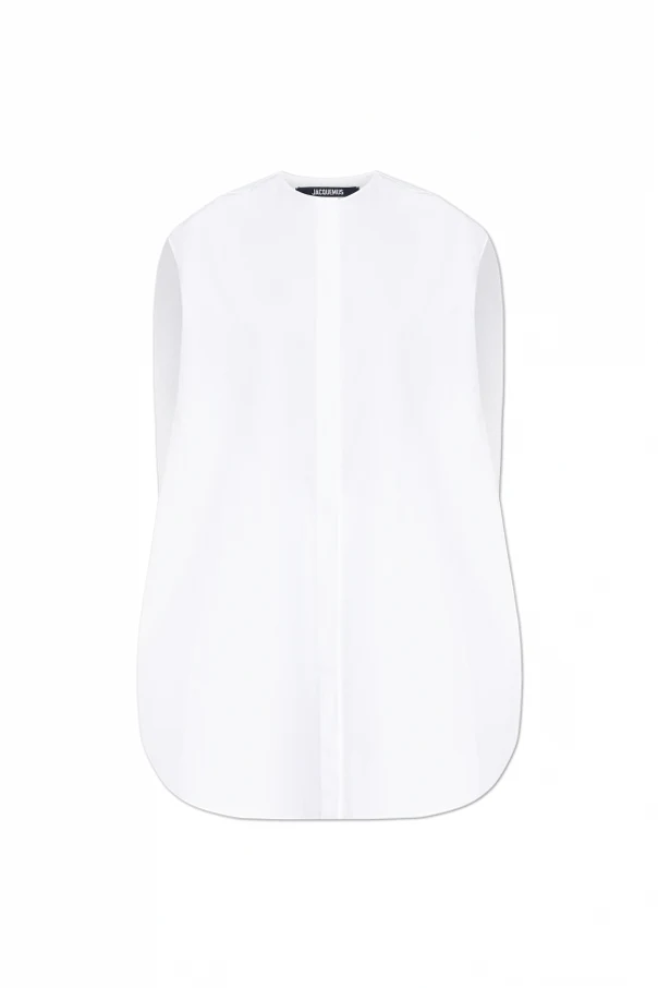 WEISS Locker geschnittenes Kleid