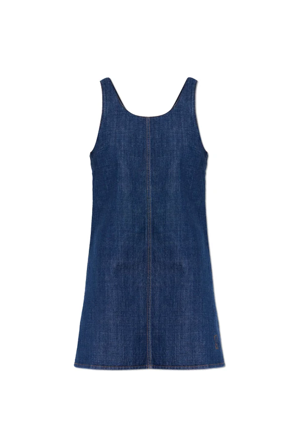MARINEBLAU Jeanskleid
