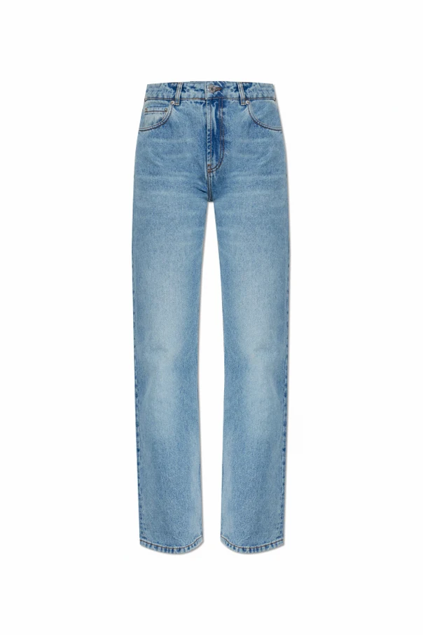 BLAU Jeans mit Logo