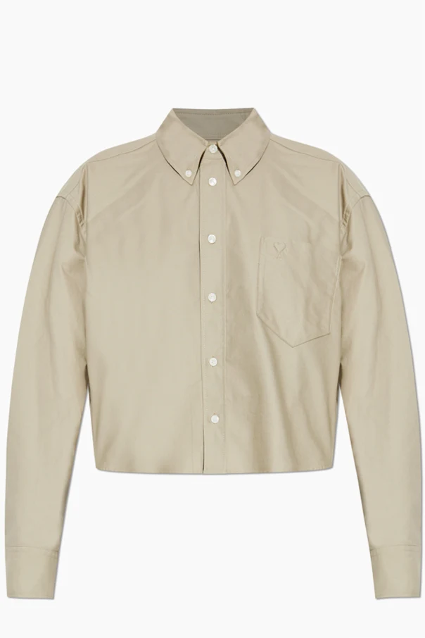 BEIGE Kurzes Oversize-Hemd
