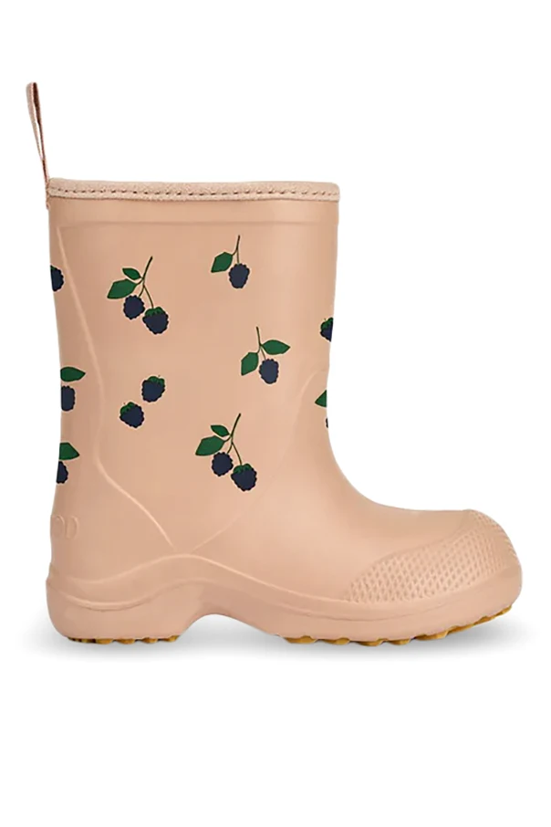 PINK Rubber boots with logo