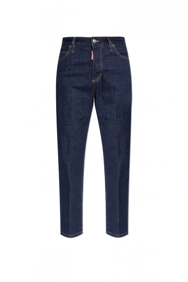 GRANATOWY Jeansy ‘Boston’