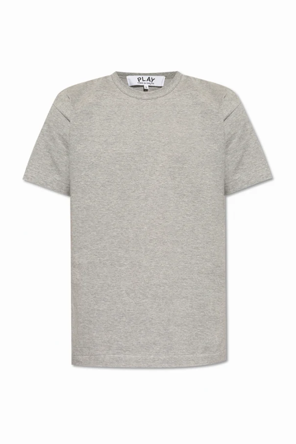 GREY T-shirt with logo patch
