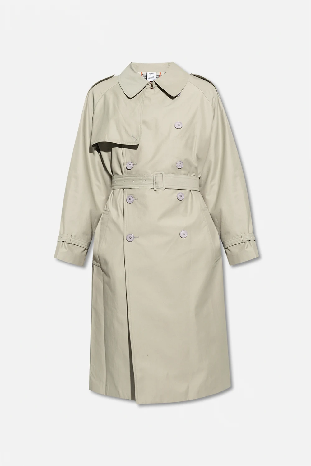 Relaxed-fitting trench coat
