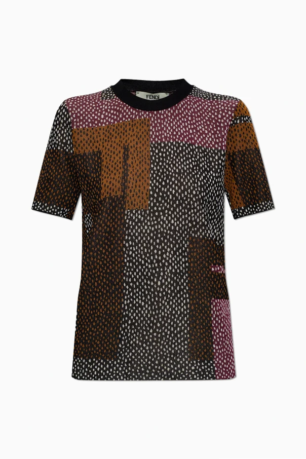 MULTIKOLOR Wzorzysty T-shirt