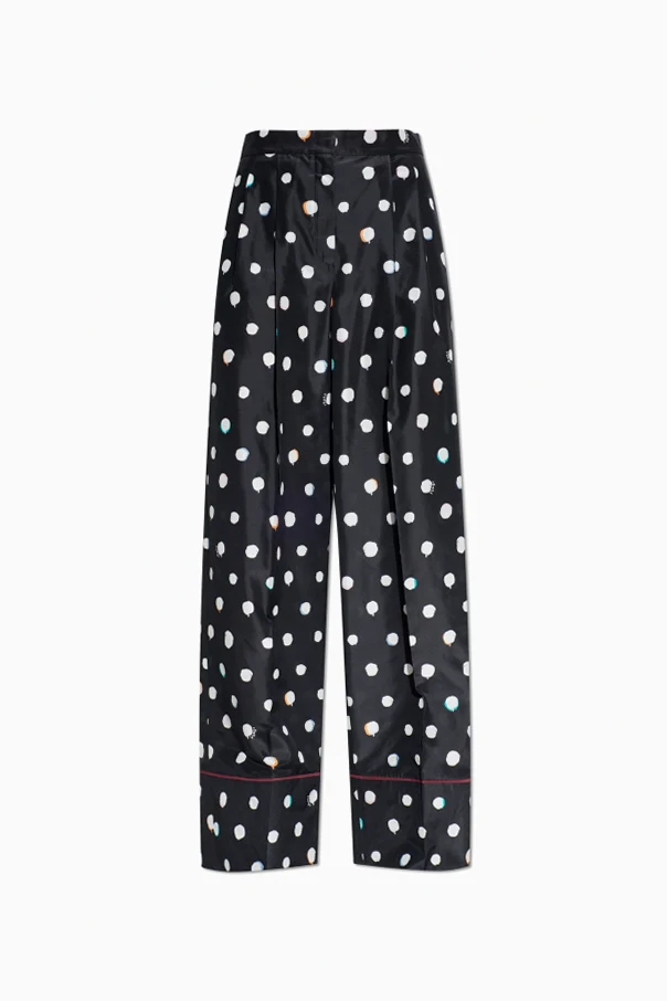 BLACK Silk pants