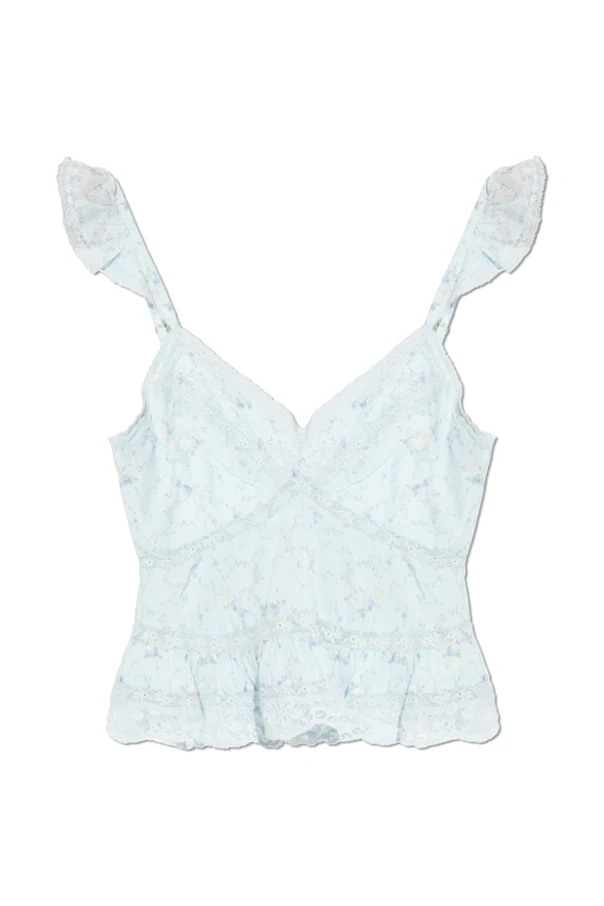 NIEBIESKI Top ‘Lainie’