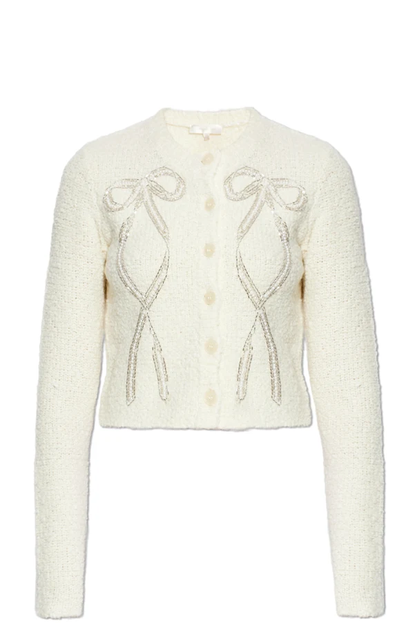cream ‘Leocadia’ cardigan
