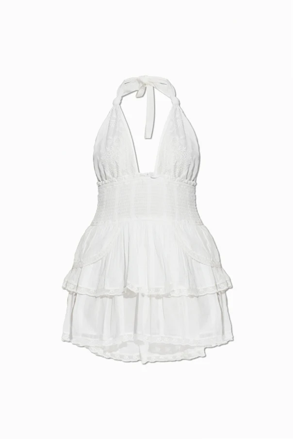 BIAŁY  Sukienka ‘Deanna Halter’