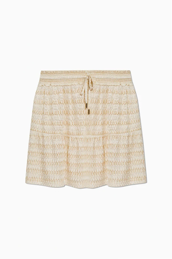 beige ‘Dune’ skirt