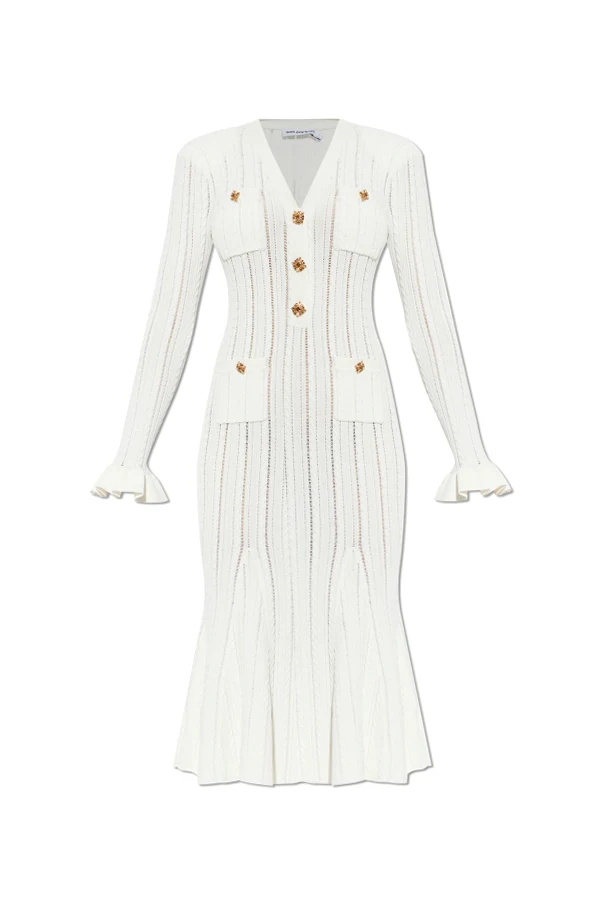 WHITE Dress with pockets