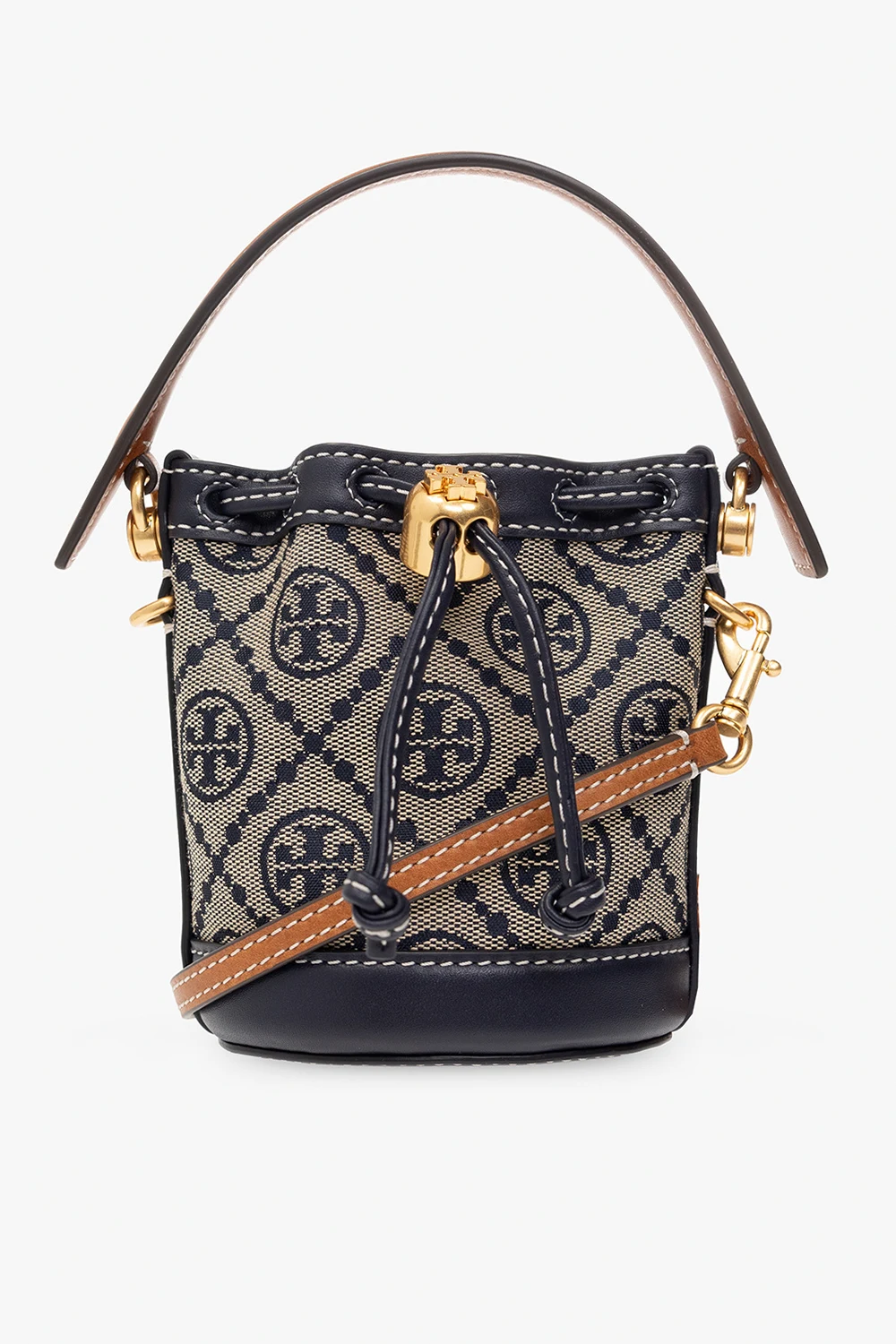 ‘T Monogram Micro’ bucket bag