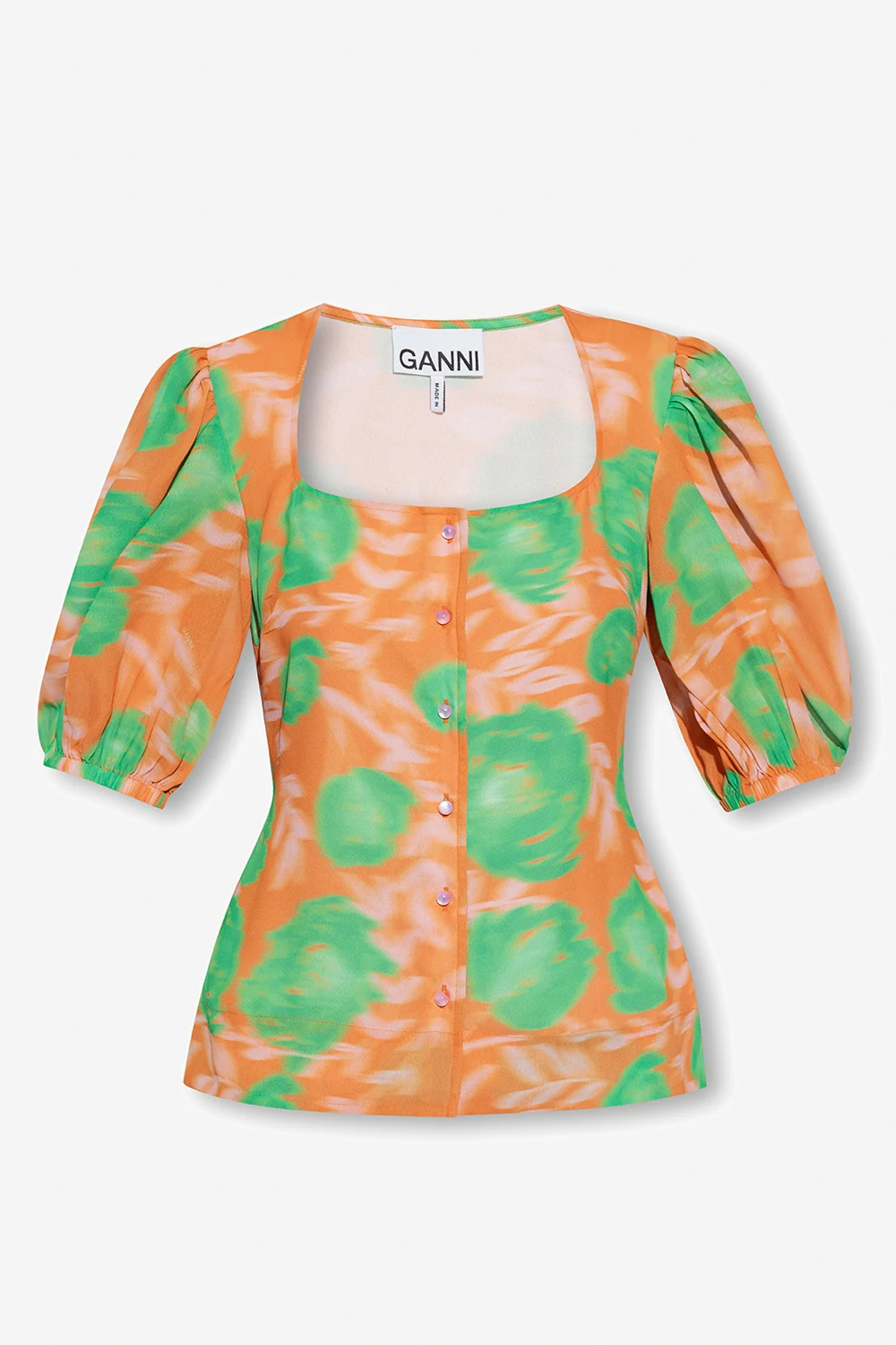 Top with short sleeves