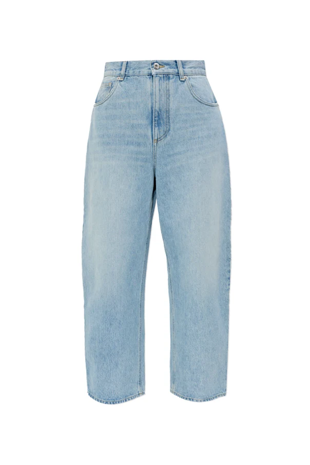 BLUE Straight-leg jeans