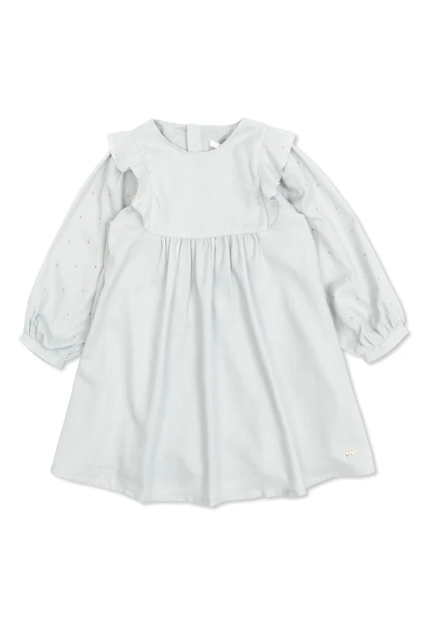 light blue Dress with studs