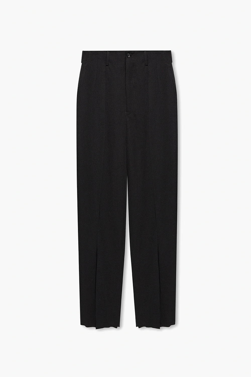 Pleat-front trousers