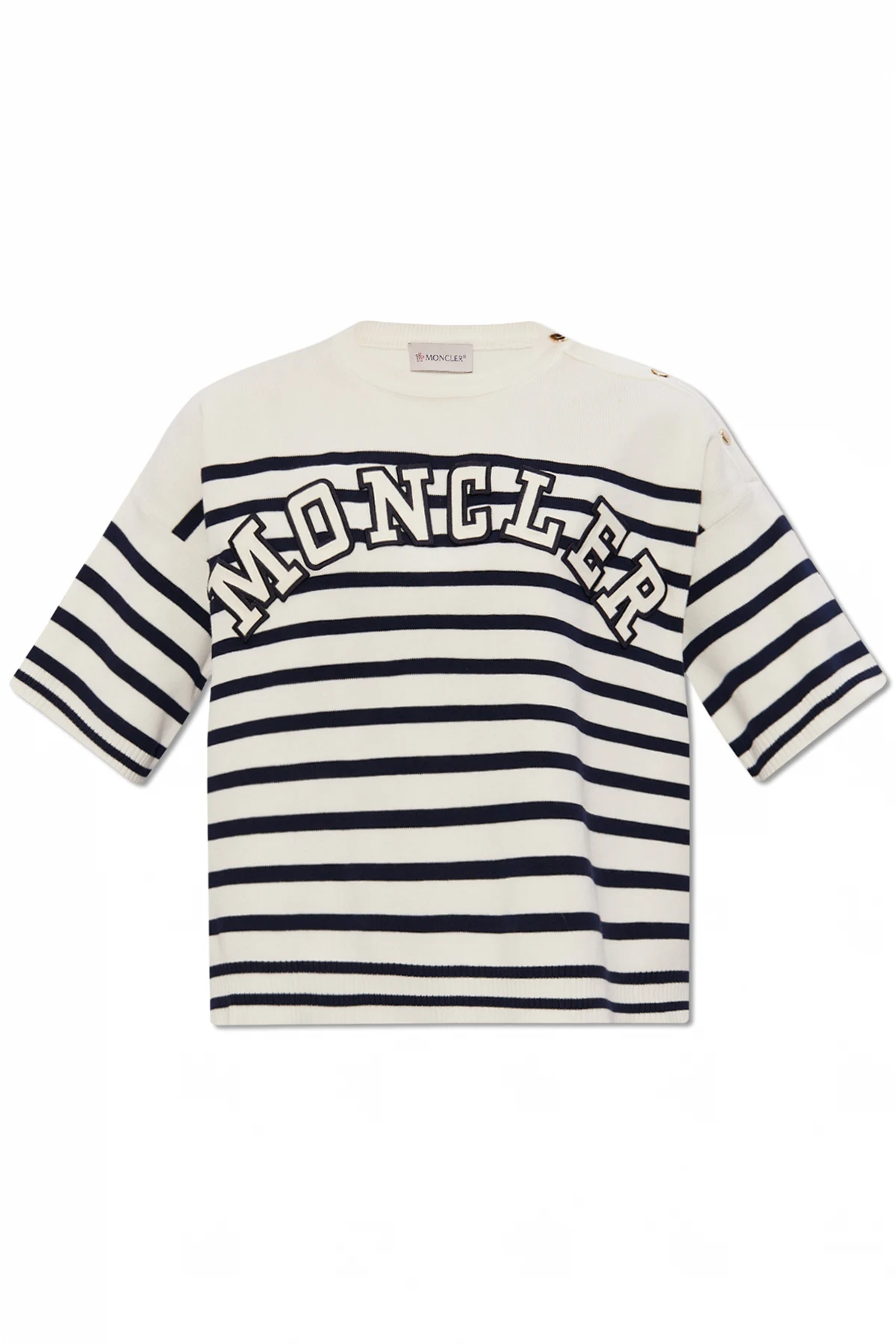 Sweater with short sleeves