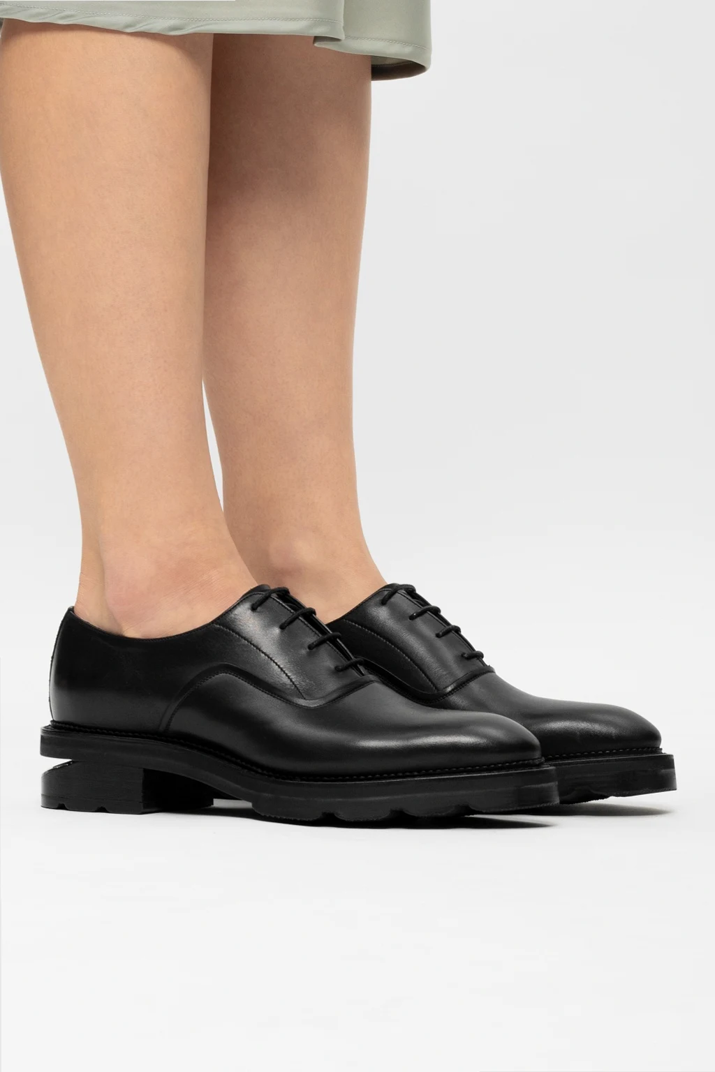 Leather shoes