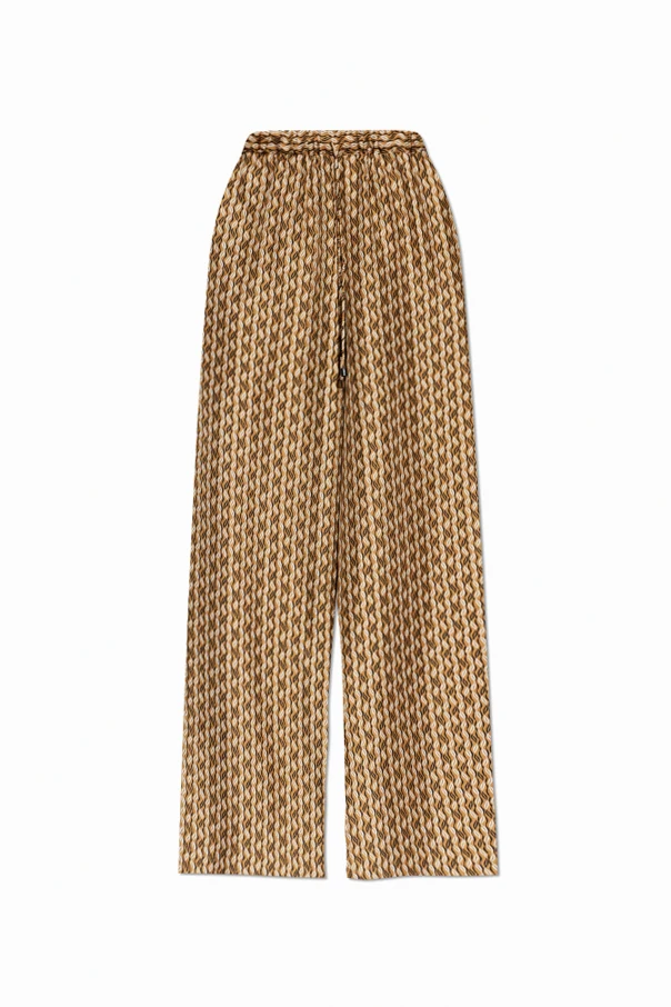 BEIGE Seidenhose ‘Clarino’
