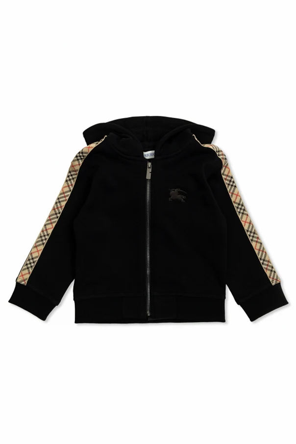 CZARNY Bluza z kapturem