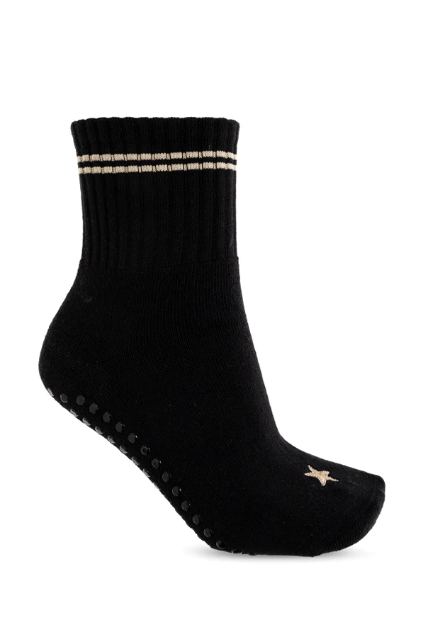 BLACK Non-slip socks