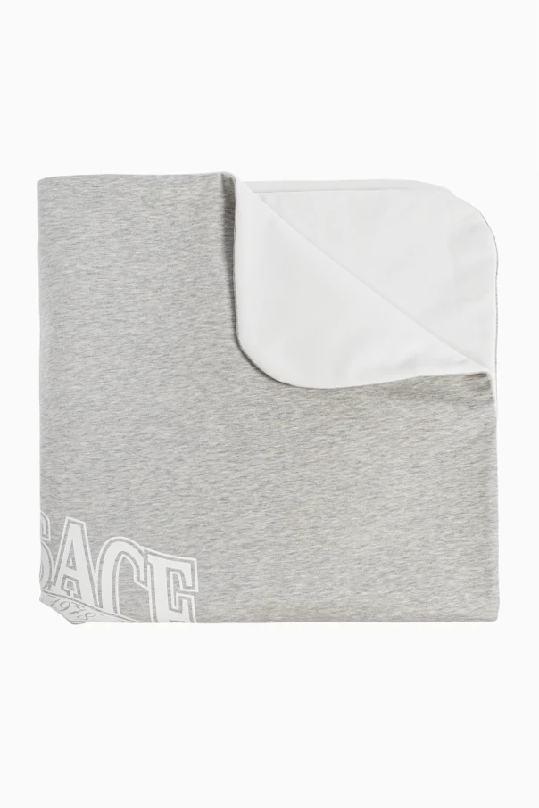 GRAU Gefütterte Babydecke
