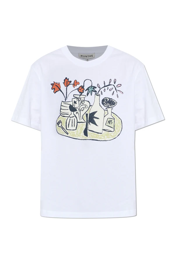 WHITE T-shirt "Ballon"