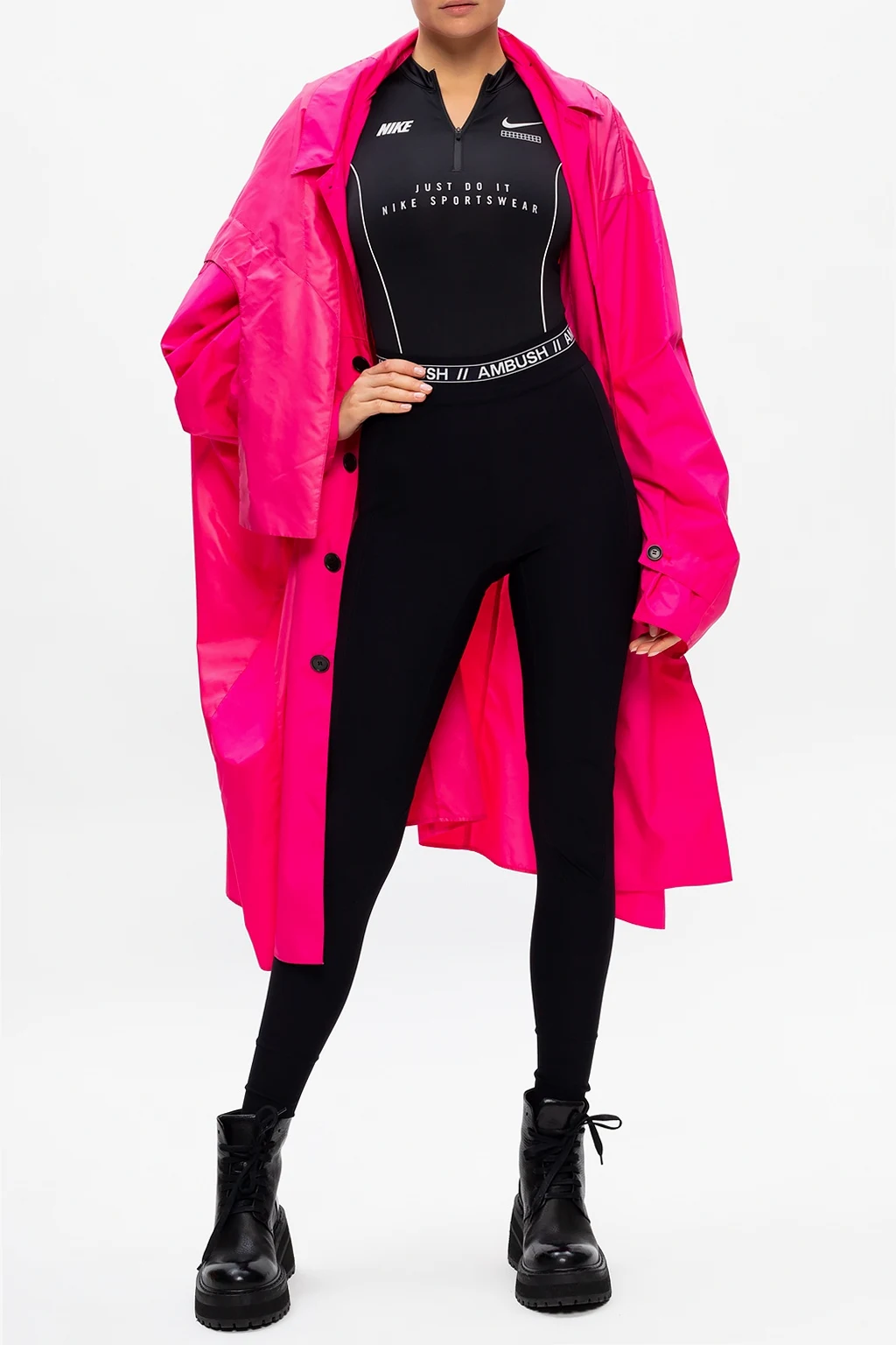 Legginsy treningowe z logo