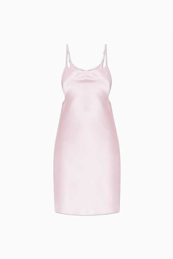 ROSA Satinkleid mit Trägern