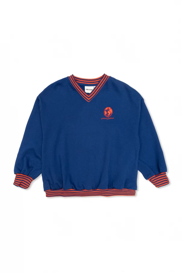 MARINEBLAU Sweatshirt mit Logo