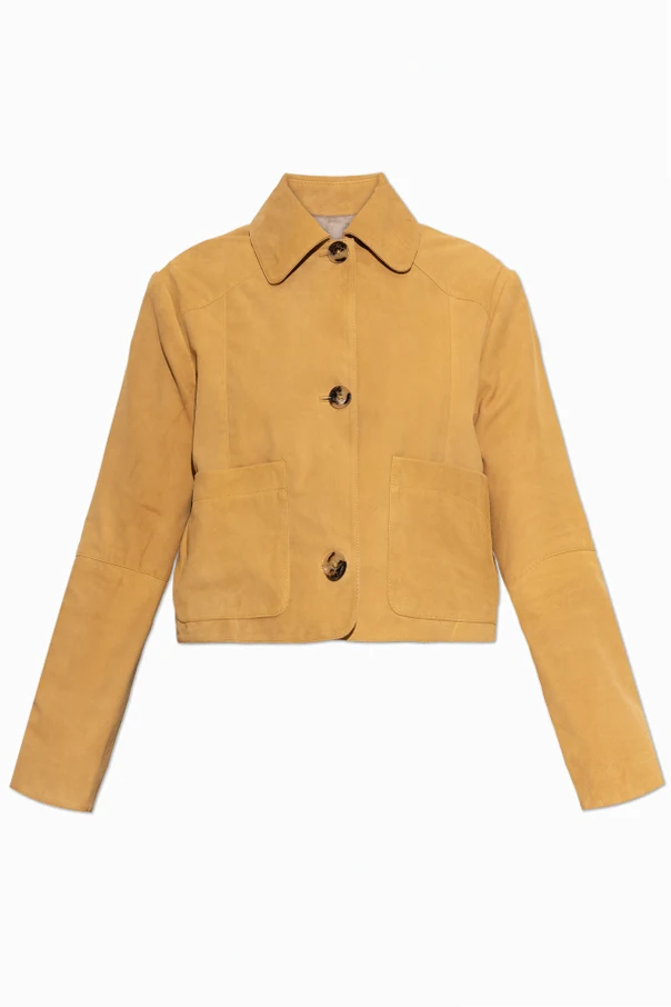 BEIGE Wildlederjacke