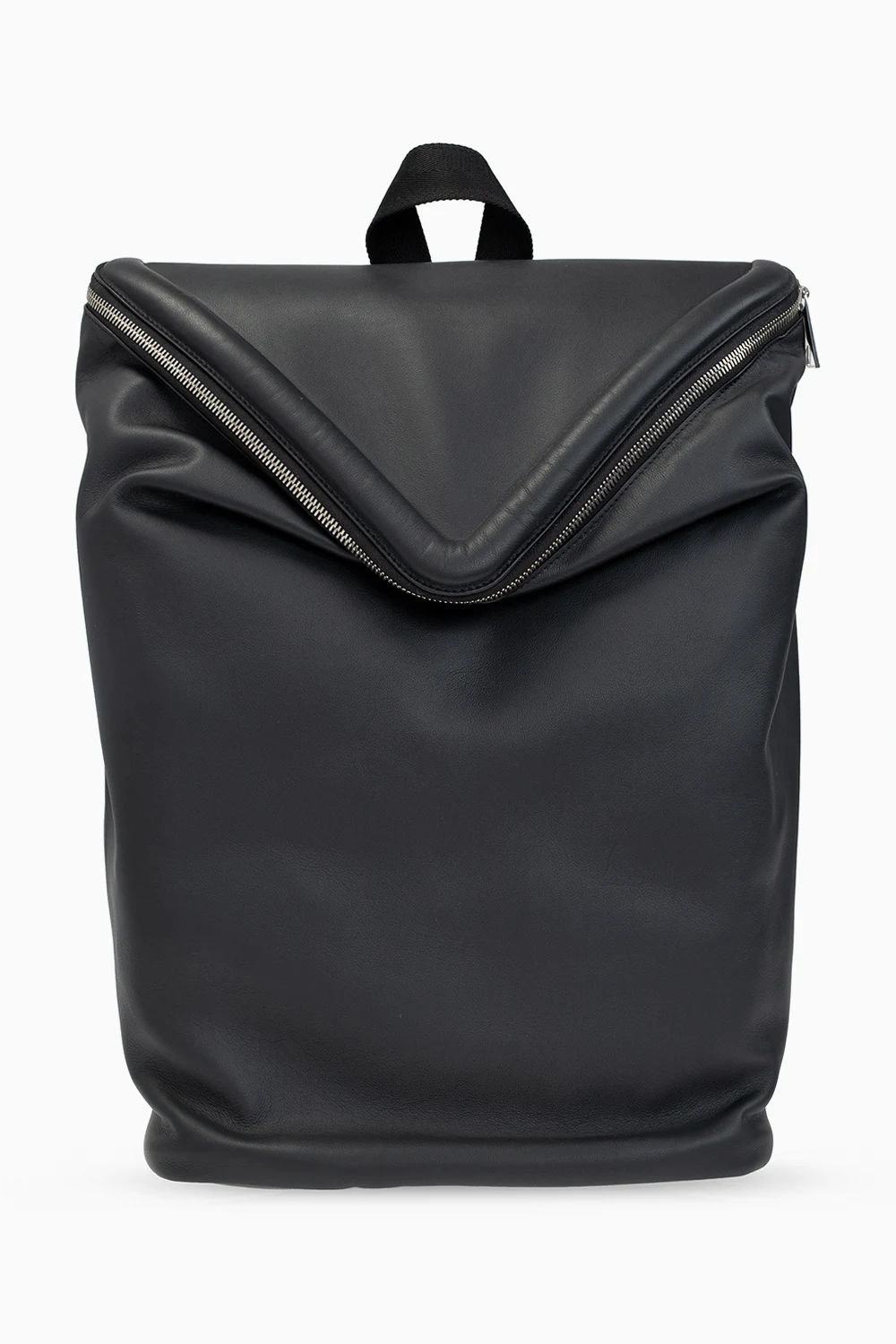 Leather backpack