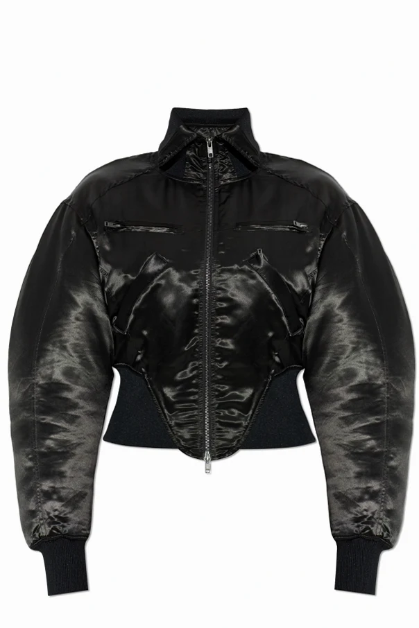BLACK "M-Claw" bomber jacket