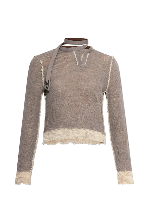beige Sweater ‘M-DRACARINA’