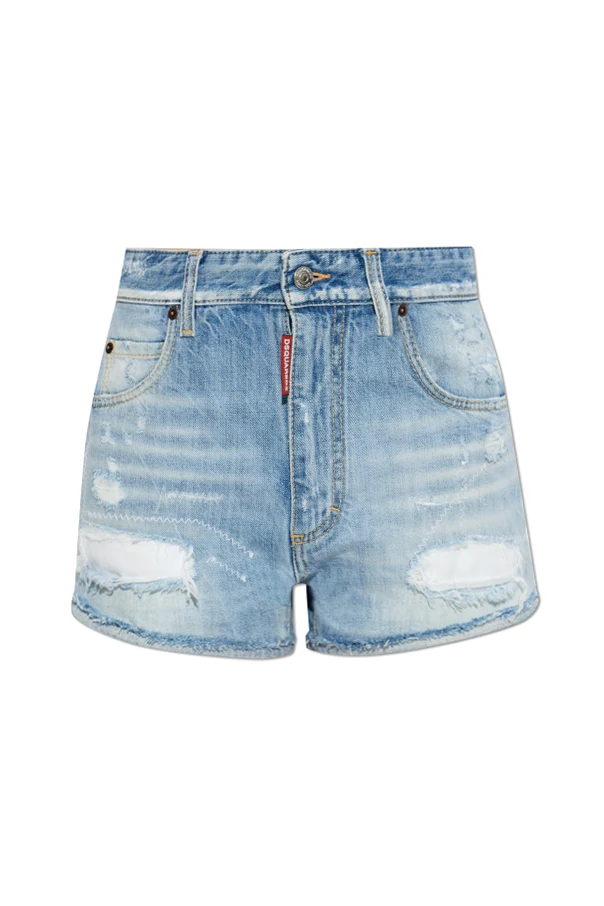 BLUE ‘Trucker’ denim shorts