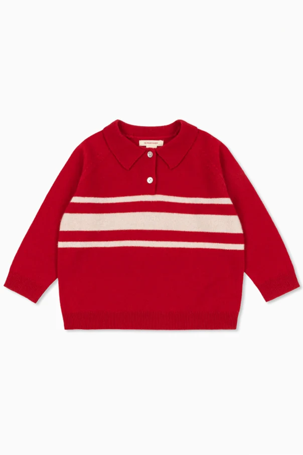 RED Wool sweater
