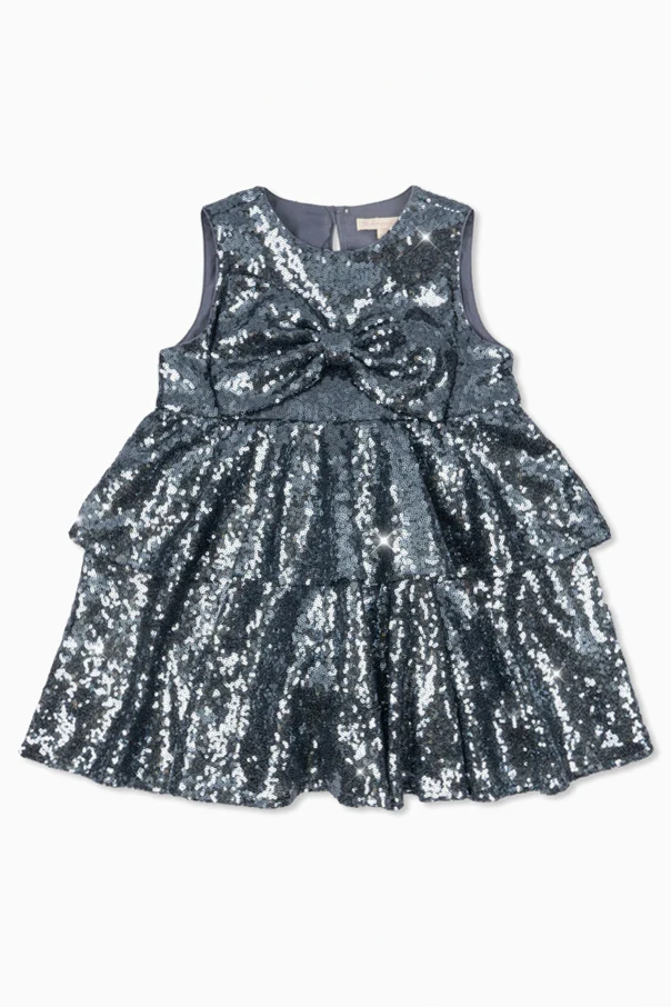BLUE Sequin dress