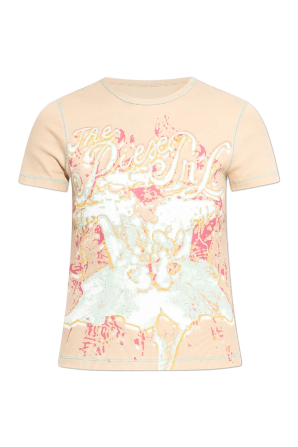cream T-shirt ‘T-BRENDA’