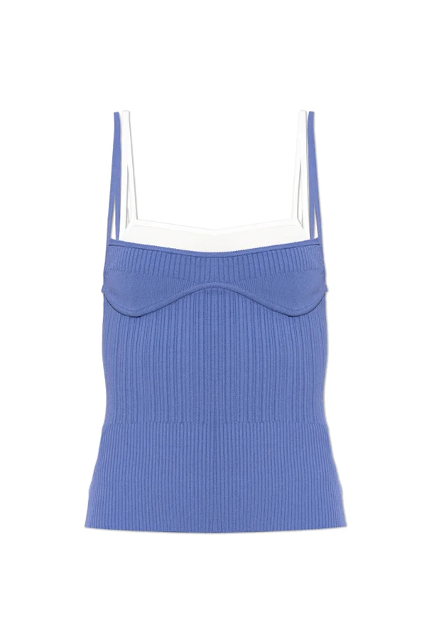 GRANATOWY Top ‘M-ZARRINA’